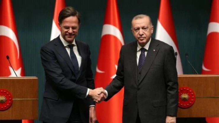 Cumhurbaşkanı Erdoğan, Hollanda Başbakanı Rutte ile görüştü