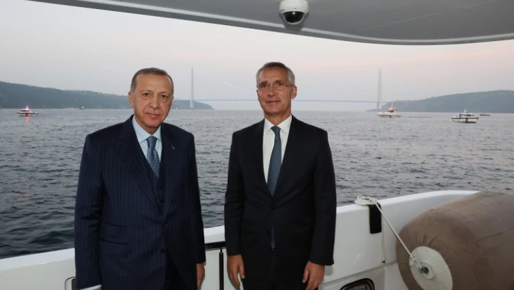 Cumhurbaşkanı Erdoğan ile NATO Genel Sekreteri Stoltenberg görüşmesi sona erdi
