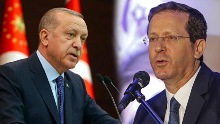 Cumhurbaşkanı Erdoğan, İsrail Cumhurbaşkanı Herzog ile telefonda görüştü