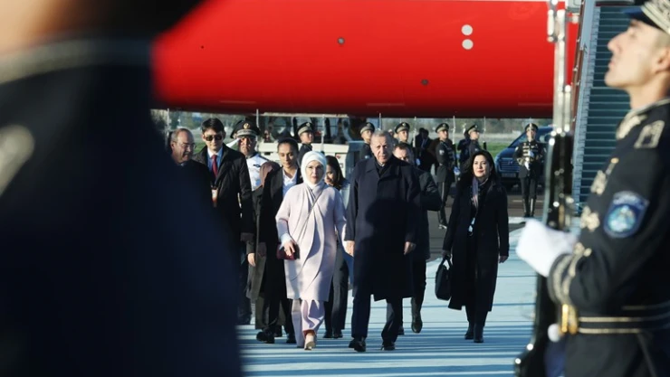 Cumhurbaşkanı Erdoğan Özbekistan'da