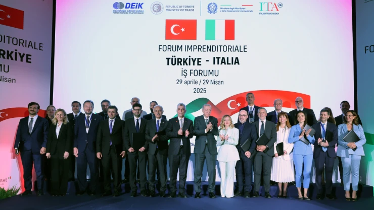 Cumhurbaşkanı Recep Tayyip Erdoğan İtalya-Türkiye İş Forumu'nda konuştu