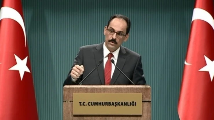 Cumhurbaşkanlığı Sözcüsü Kalın: 'Terörle mücadele samimi bir şekilde yapıldığı zaman başarılı olur'