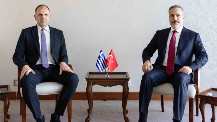 Dışişleri Bakanı Fidan, Yunanistan Dışişleri Bakanı Gerapetritis ile bir araya geldi