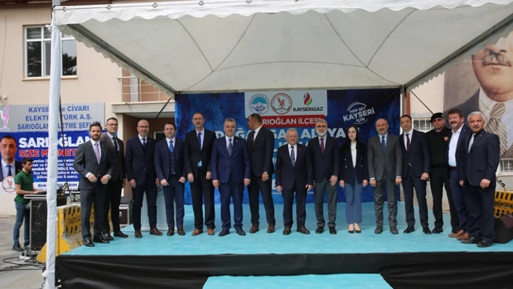 Doğalgaz Sarıoğlan ve Akkışla'ya ulaştıracak