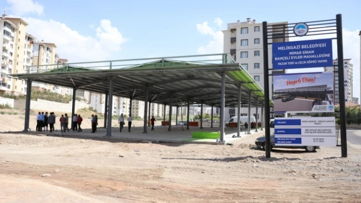 Esnaf TOKİ Bölgesi'ne hizmet atağı devam ediyor