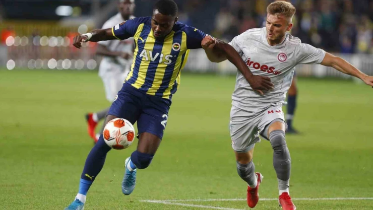 Fenerbahçe, UEFA Avrupa Konferans Ligi'nde Olympiakos'a konuk olacak