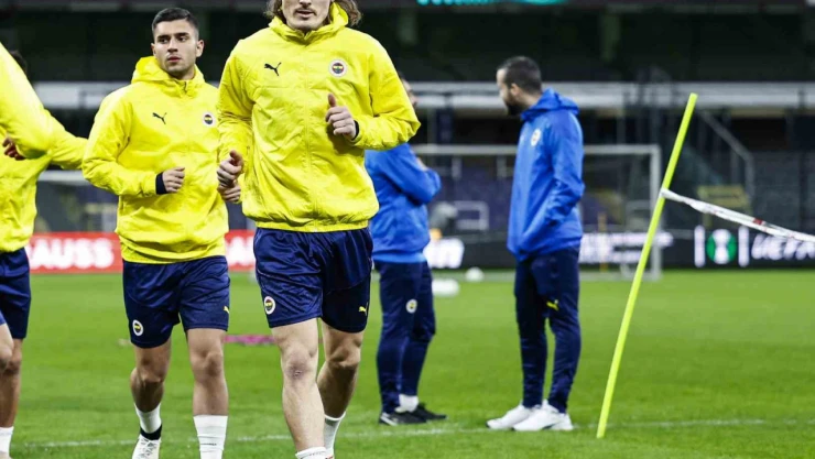 Fenerbahçe, Union Saint-Gilloise maçı hazırlıklarını tamamladı
