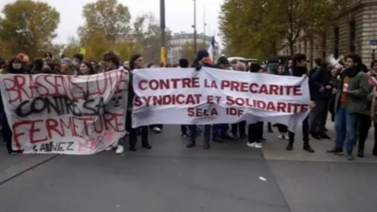 Fransa'da kasaplardan elektrik zammına karşı protesto