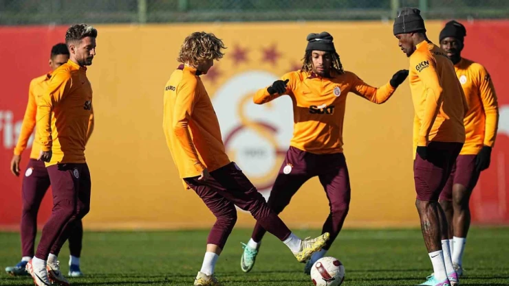 Galatasaray, Konyaspor maçı hazırlıklarını sürdürdü