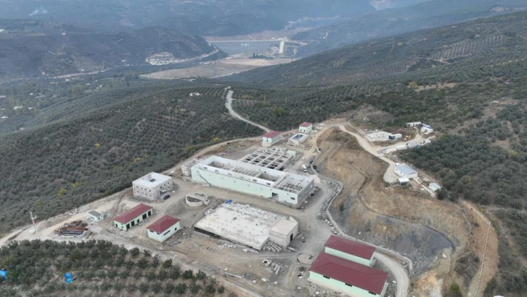 Gemlik Büyükkumla Barajı 2045 yılına kadar günlük 70.000 metreküp ham suyu arıtacak