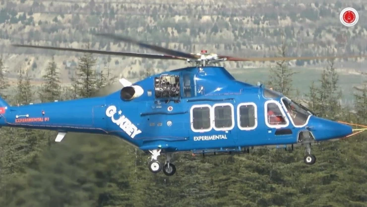 GÖKBEY yerli motorla ilk uçuşunu yaptı