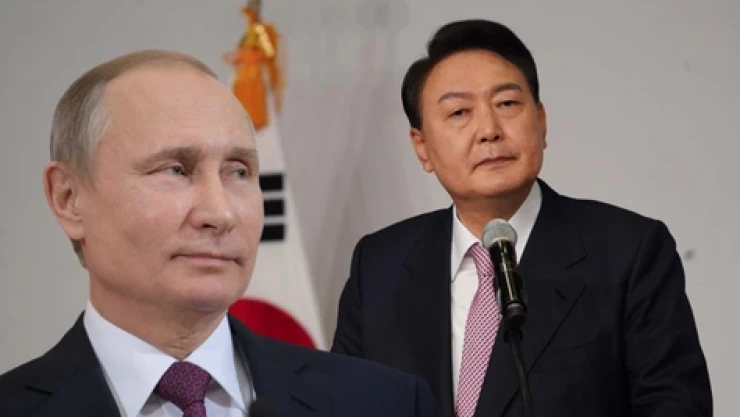 Güney Kore Devlet Başkanı Yoon'dan Putin'in Ukrayna restine yanıt