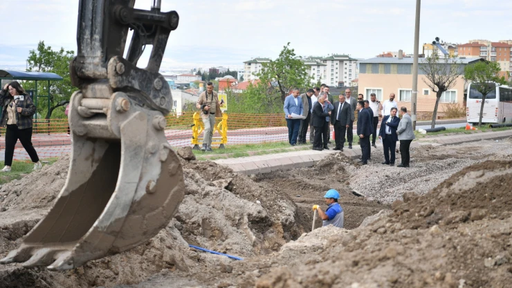 Hacılar'da 35 Milyon TL'lik KASKİ Yatırımını İnceledi