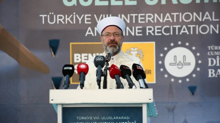 Halkımızın Kur'an-ı Kerim'i okumasına ve öğrenmesine rehberlik etmekteyiz