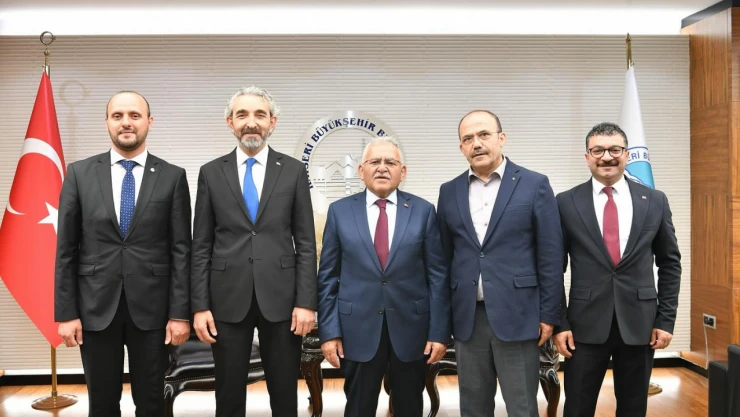 Hizmet-İş Sendikası Kayseri Şube Başkanlığı'nı Ağırladı