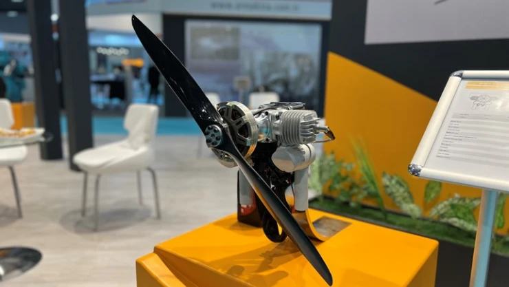 İHA'lar için üretilen yerli motorlar SAHA Expo'da sergileniyor