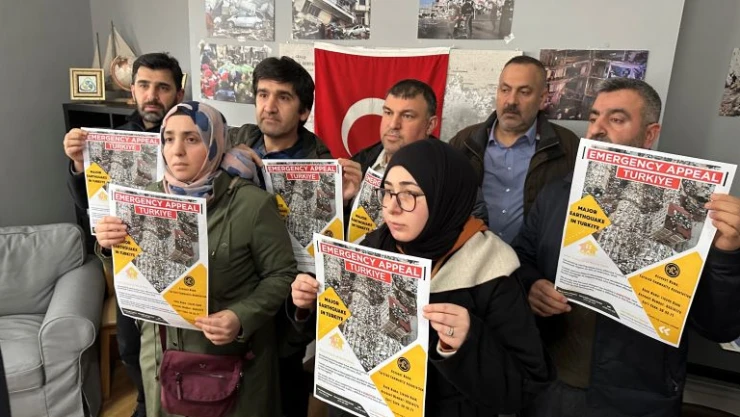 İngiltere'deki Türkler depremzedeler için seferber oldu