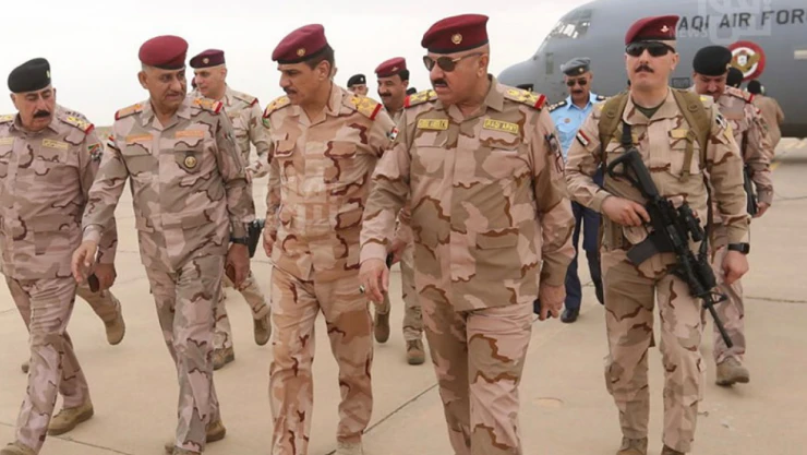 Irak askeri heyeti, PKK'nın çekildiği bölgeyi ziyaret etti
