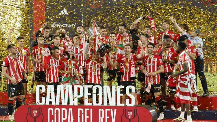 İspanya Kral Kupası'nda şampiyon Athletic Bilbao