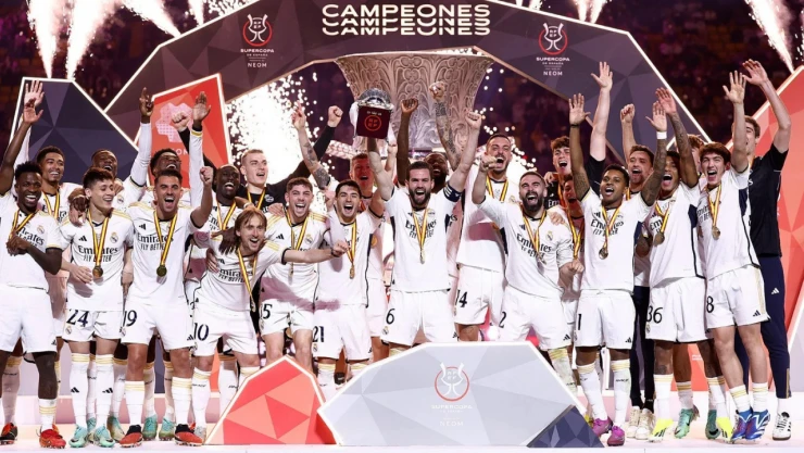 İspanya Süper Kupa'da şampiyon Real Madrid