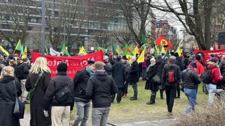 İsveç'te PKK destekçilerinden yeni provokasyon