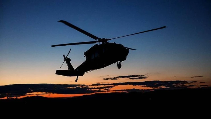 Japonya'da askeri helikopter kayboldu