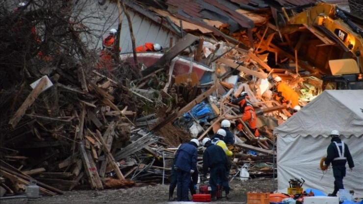 Japonya'da heyelan: 10 ev toprak altında kaldı, 2 kişi kayıp
