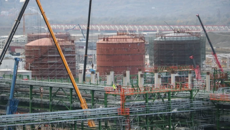 Karadeniz Gazı için 36 kilometrelik kara hattı tamamlandı