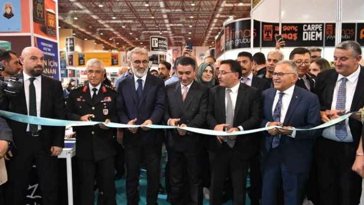 Kayseri 5. Kitap Fuarı açıldı