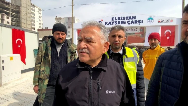 Kayseri Büyükşehir'den Elbistan'a 100 konteynerlik modern yeni bir kent