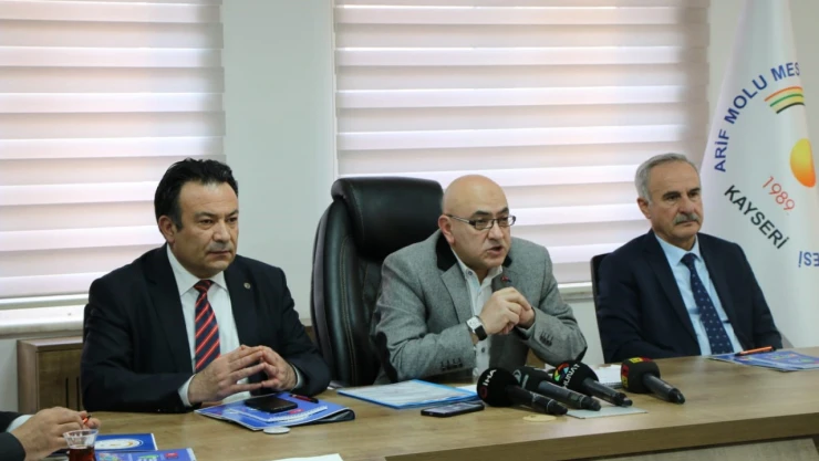 Kayseri'de mayıs ayında Mesleki Eğitim Çalıştayı düzenlenecek