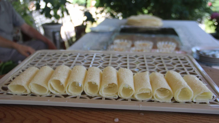 Kayseri'ye özgü 'kuru kaymak' coğrafi işaret yolunda