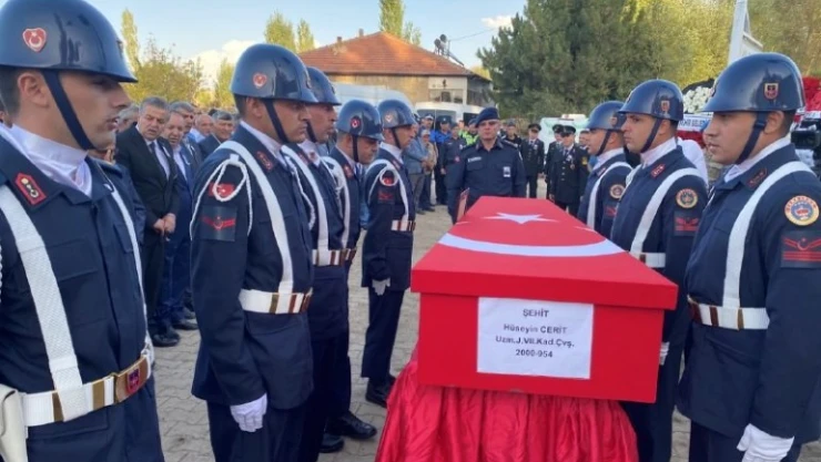 Kayserili şehide son görev