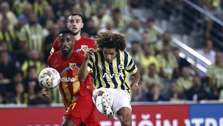 Kayserispor sıralamadaki yerini korudu