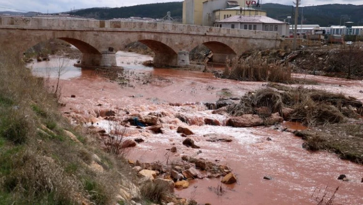 Kızılırmak'a adını veren Fablum Çayı adeta coştu