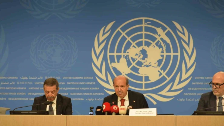 KKTC Cumhurbaşkanı Tatar: 'Resmi görüşmelerin yeniden başlayabilmesi için egemen eşitlik ve eşit statü olmalı'