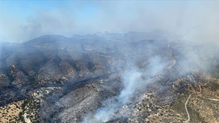 KKTC'deki yangın, kontrol altına alındı