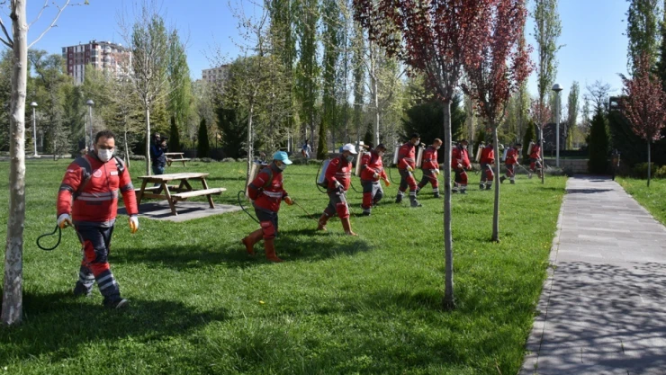 Kocasinan Belediyesi'nden Çevreci Haşere Mücadelesi