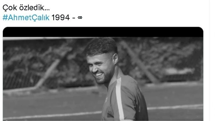Konyaspor'dan Ahmet Çalık paylaşımı