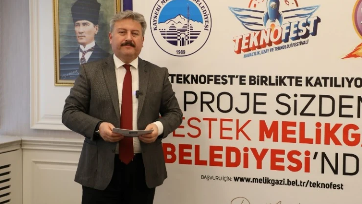 Melikgazi'den Teknofest Projelerine Bir Destek Daha