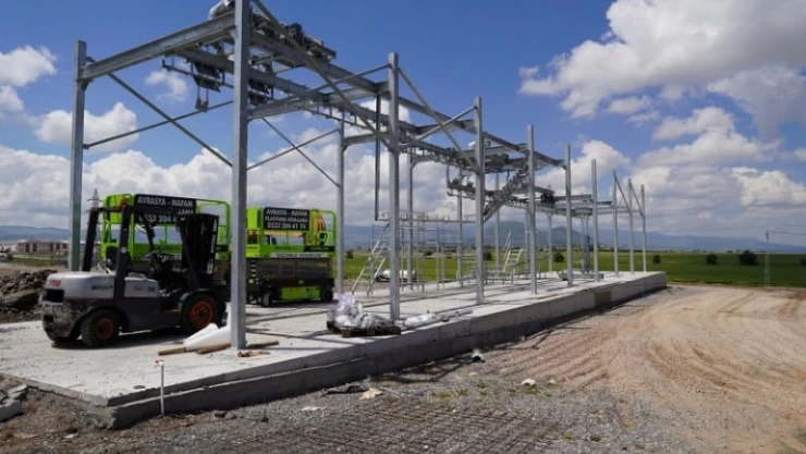 Melikgazi yeni modern kurban kesim ünitesi