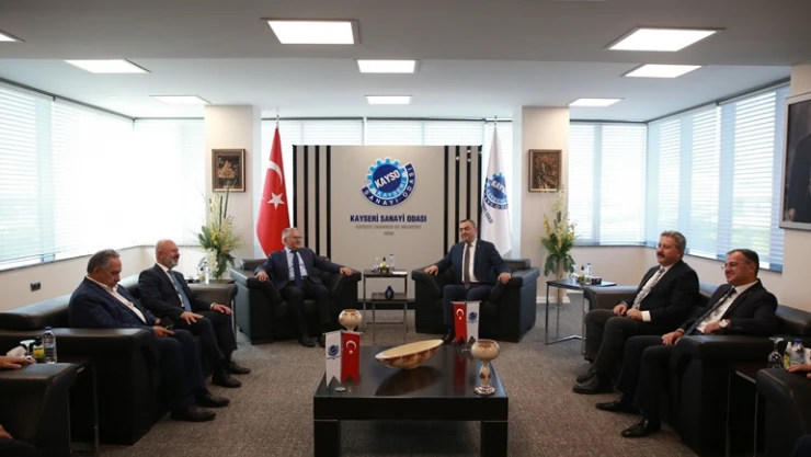 Memduh Başkan'dan KAYSO'ya ziyareti