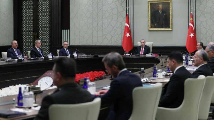 Milli Güvenlik Kurulu toplantısı sona erdi.