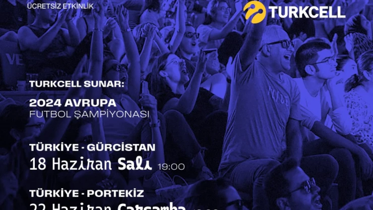 Milli Takım'ın Avrupa Futbol Şampiyonası dev ekranda yayınlanacak