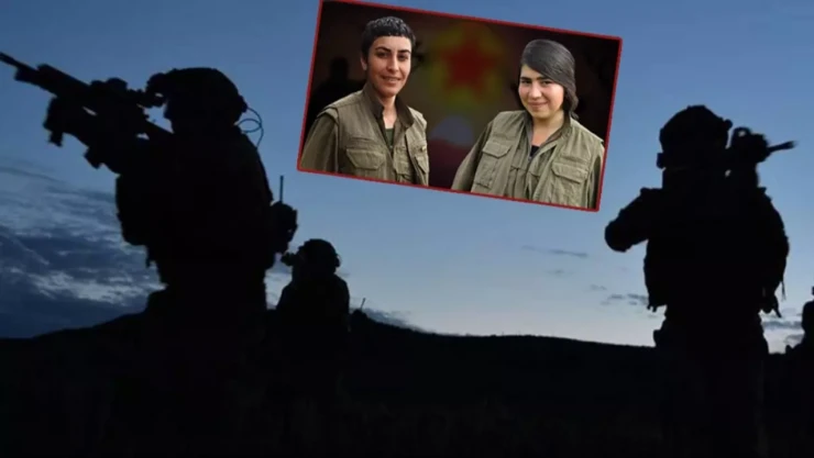 MİT, Irak'ın kuzeyindeki Hakurk'ta TSK harekat bölgesine saldırı hazırlığındaki PKK/KCK'lı teröristler Hadice Kaya ve Heva Kivelçek'i etkisiz hale getirdi