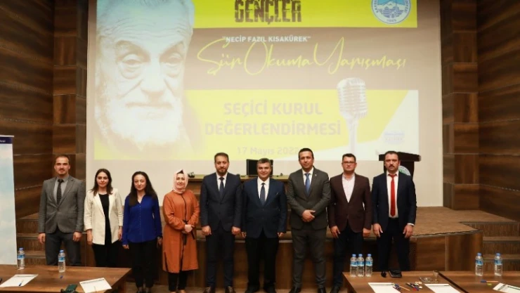 'Necip Fazıl Kısakürek Şiir Okuma Yarışması' sonuçlandı