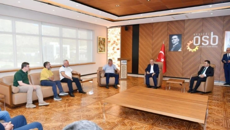 Özhaseki, Kayseri OSB'de GES üreticilerinin sıkıntıları dinledi