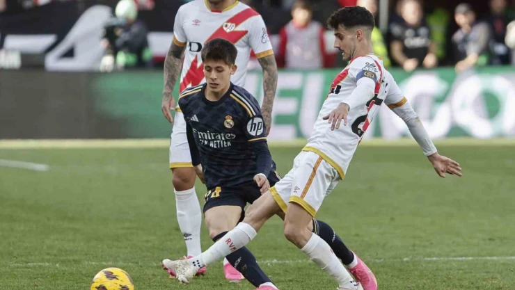 Real Madrid, deplasmanda Rayo Vallecano'ya takıldı