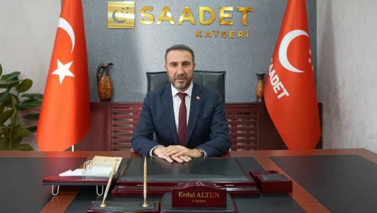 Saadet Partisi Kayseri İl Başkanı Erdal Altun: 'Gazze'de İnsanlık Ölürken Sessiz Kalanlar Bu Zulmün Ortağıdır'