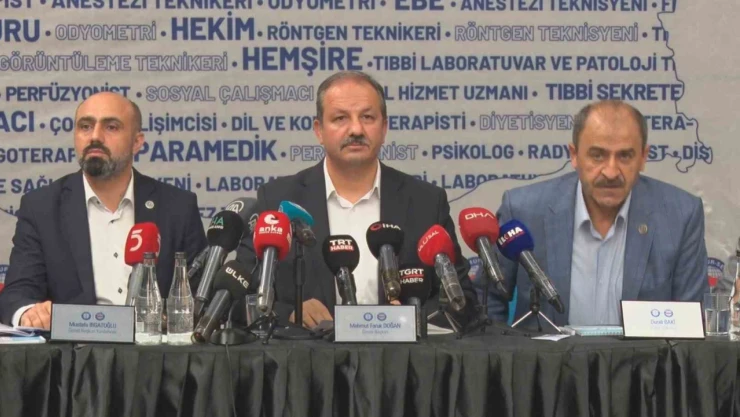 Sağlık-Sen Genel Başkanı Doğan: 'Sağlık çalışanları için sabit ek ödemelerde artış yapılmasını talep ediyoruz'